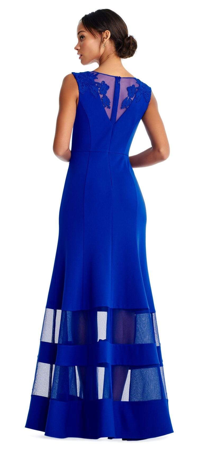 Aidan Mattox - MD1E203970 Sleeveless Illusion Panel Mermaid Dress Aidan Mattox - MD1E203970 Sleeveless Illusion Panel Mermaid Dress