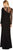 Aidan Mattox - MN1E201536 Lace Crepe Jewel Sheath Dress Special Occasion Dress
