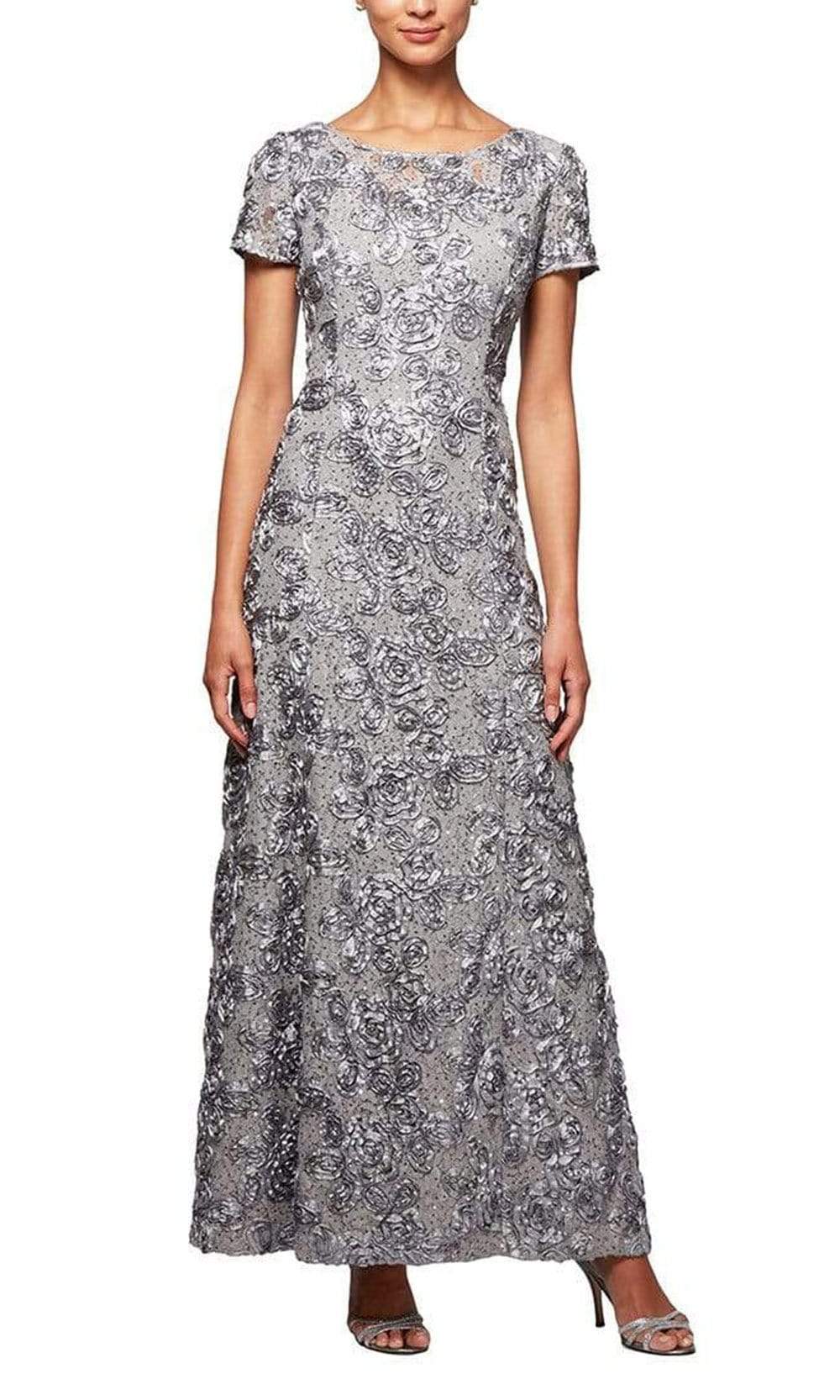 alex evenings sequin dress Amazon.com: Alex Evenings Women's Long Length Sequin Mother of the Bride Gown, Formal Event Dress with Sleeves and Cascade Ruffle, Deep Teal, 6 : Clothing, Shoes & Jewelry