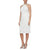 Alex Evenings - 134165 Beaded Halter Neck Fitted Cocktail Dress Cocktail Dresses