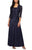 Alex Evenings - 2121198 Lace Quarter Sleeve Jacket Long Gown Special Occasion Dress