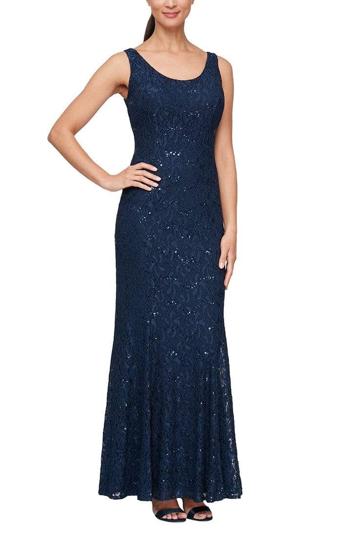 Alex Evenings - 81122452 Sleeveless Sequin Lace Dress With Jacket Couture Candy Alex Evenings - 81122452 Sleeveless Sequin Lace Dress With Jacket Couture Candy