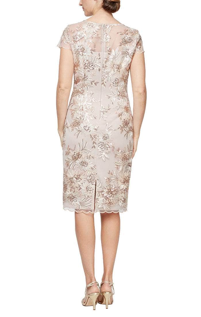 lace midi dress alex evenings Amazon.com: Alex Evenings Women's Midi Stretch Lace & Sequin Formal Dress, Wedding Guest, Mother of the Bride (Petite and Regular Sizes), Buff, 4 : Clothing, Shoes & Jewelry
