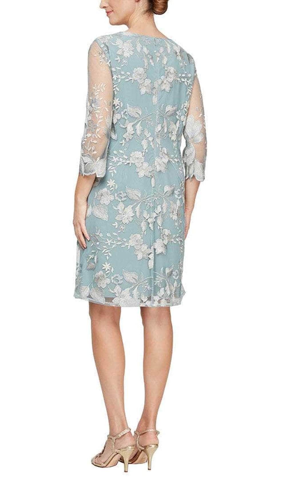 alex evenings midi dress and jacket Alex Evenings Regular