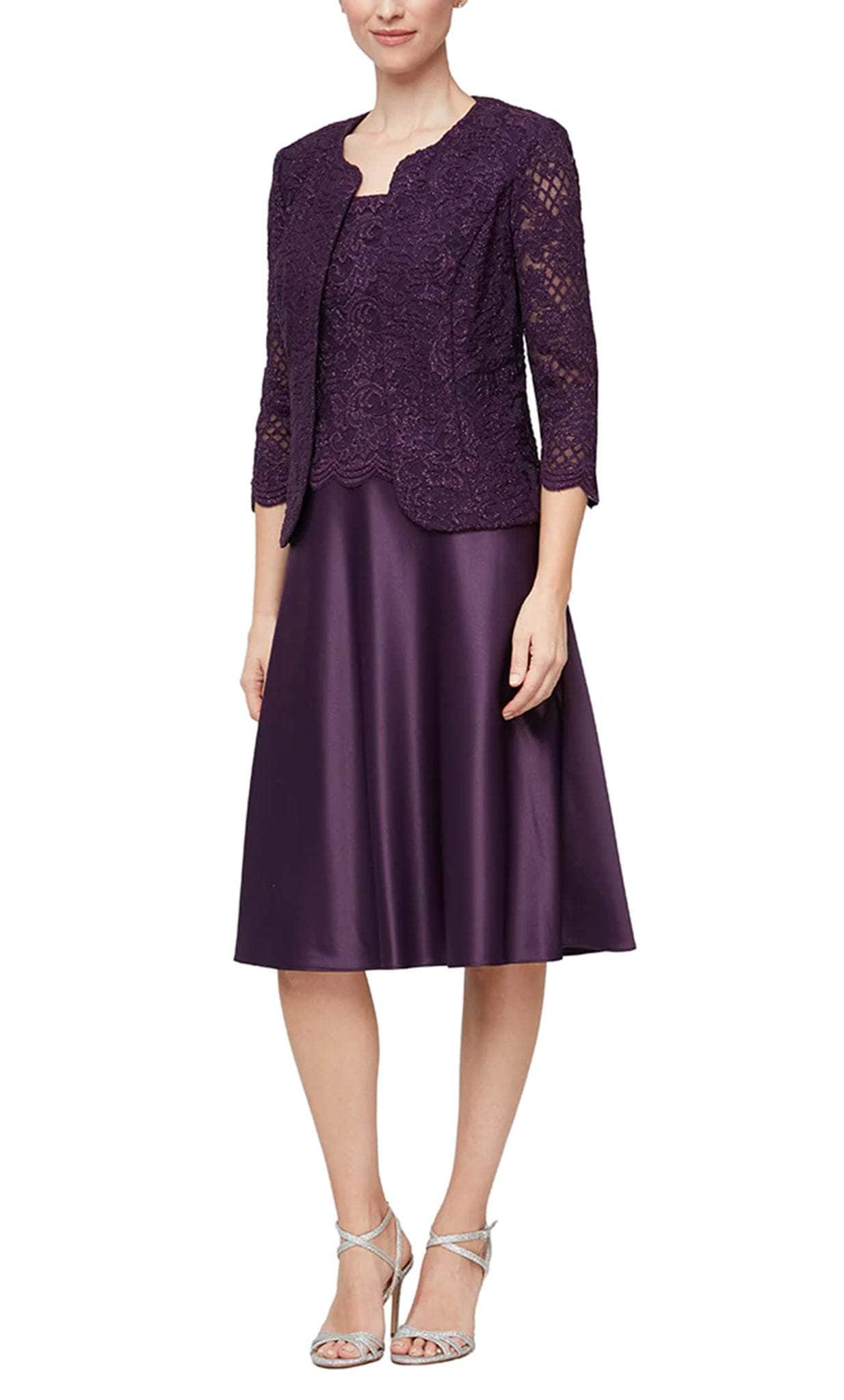 Alex Evenings 82122521 - Two Piece A-Line Formal Dress Alex Evenings 82122521 - Two Piece A-Line Formal Dress
