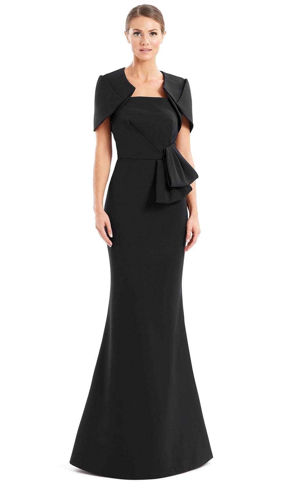 black strapless peplum dress LEKIEU KRISTINE Black STRAPLESS PEPLUM GOWN