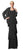 Alyce Paris - 29292 Layered Chiffon Dress with Long Sleeved Jacket CCSALE 16 / Black