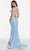 Alyce Paris - 60937 Sequin Ornate Zip-Up High Slit Gown Prom Dresses