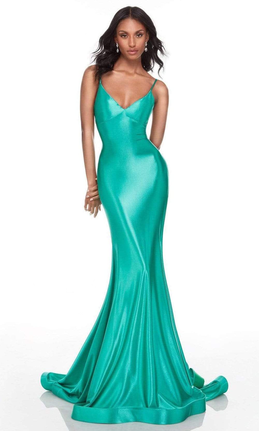 mermaid turquoise prom dresses mermaid turquoise prom dresses Charming Mermaid V Neck Green Sequins Long Prom Dresses with Feather AB111901 Anniebride