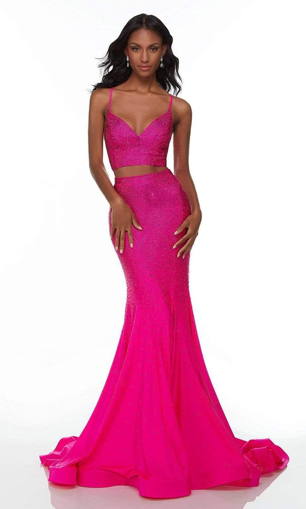 alyce paris two piece prom dress Alyce Paris Exclusive 1292