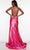 Alyce Paris 61437 - Knotted Back Satin Prom Dress Special Occasion Dress