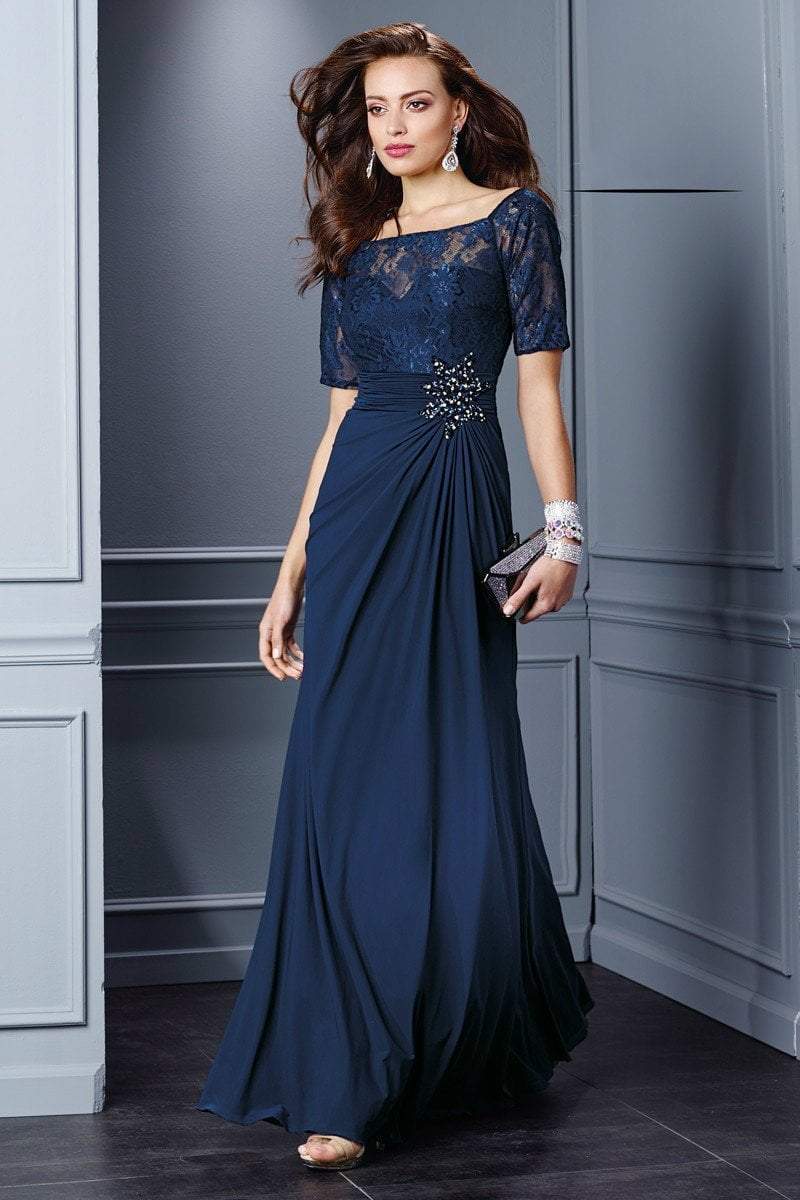 alyce paris navy blue dress Alyce Paris 62092