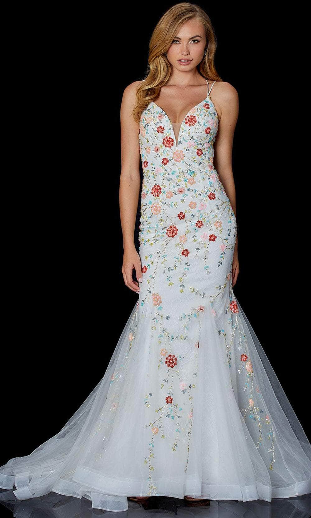 fitted lace wedding dress Amarra 87238