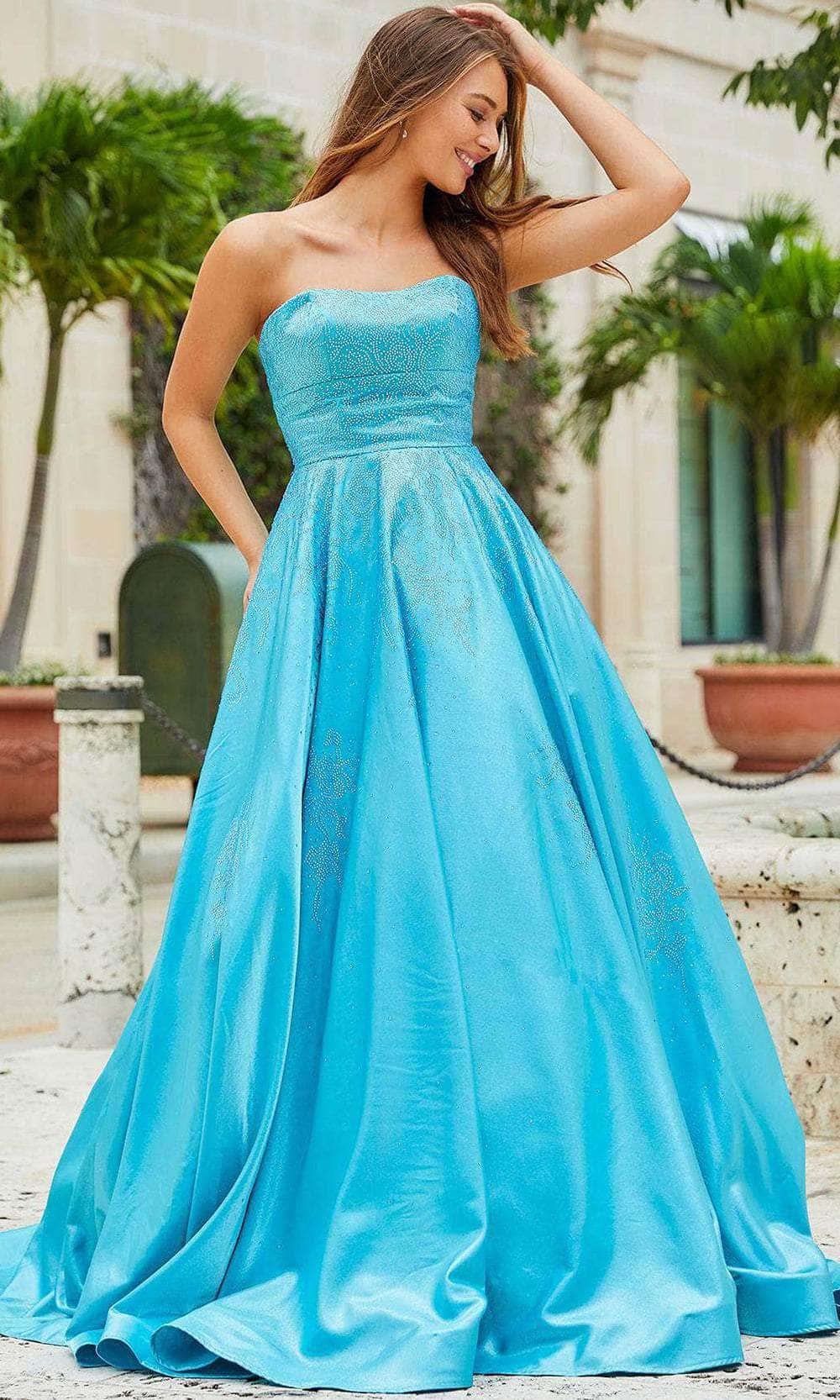 straight neck prom dress Square Neck Prom Dresses