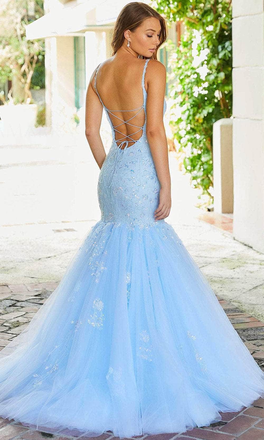 Amarra 87339 Scoop Embroidered Mermaid Evening Gown – Couture Candy