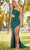 Amarra 88549 - Asymmetrical Cutout Prom Gown Special Occasion Dress 00 / Emerald