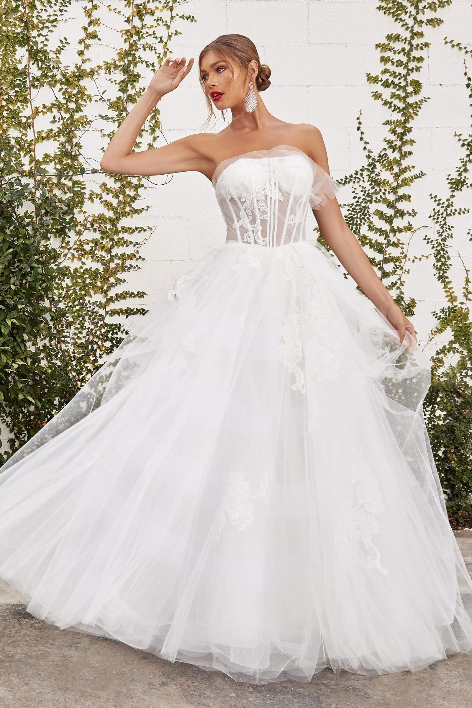 straight corset dress Sherri Hill 57629