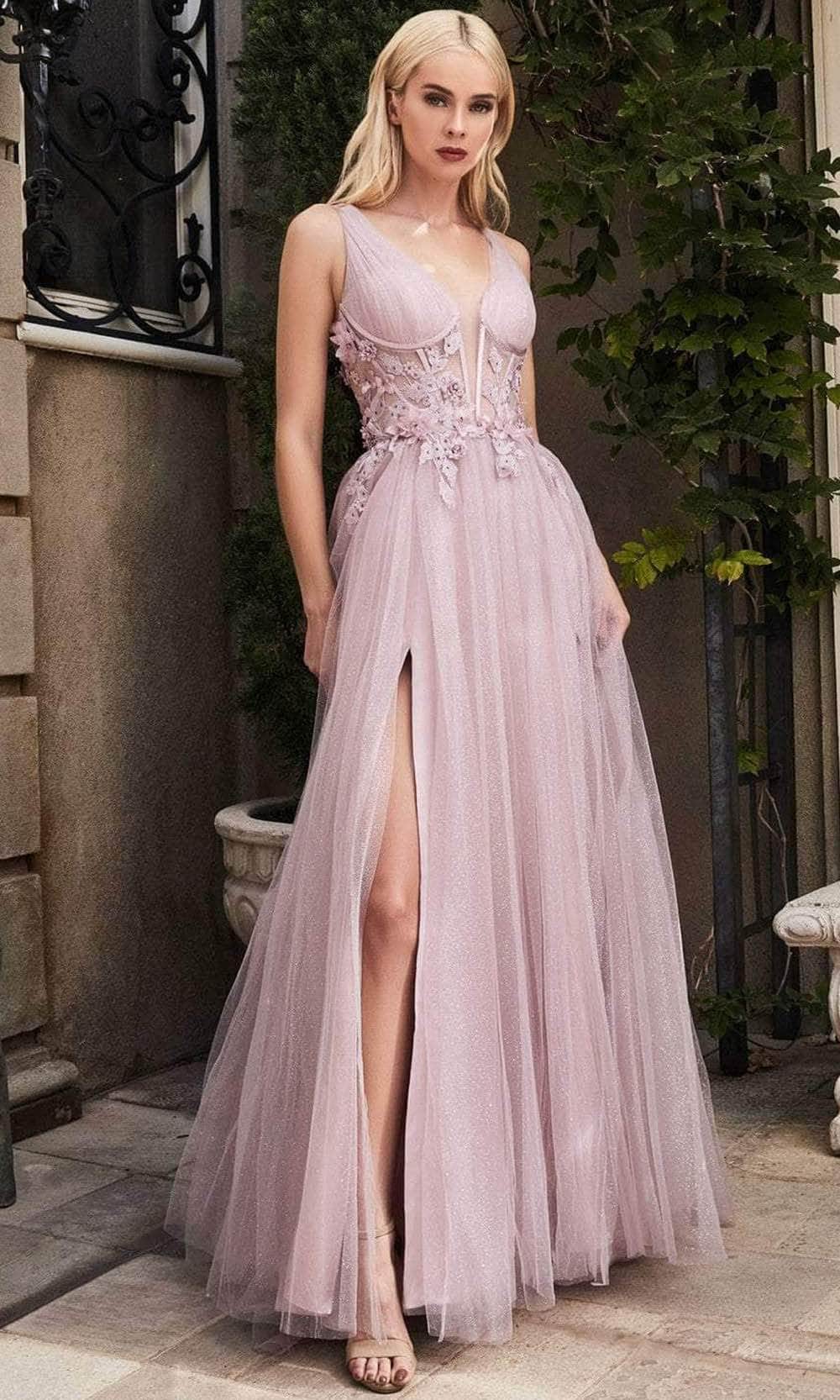 Andrea and Leo A1057 - Corset Bodice Tulle Prom Dress Andrea and Leo A1057 - Corset Bodice Tulle Prom Dress