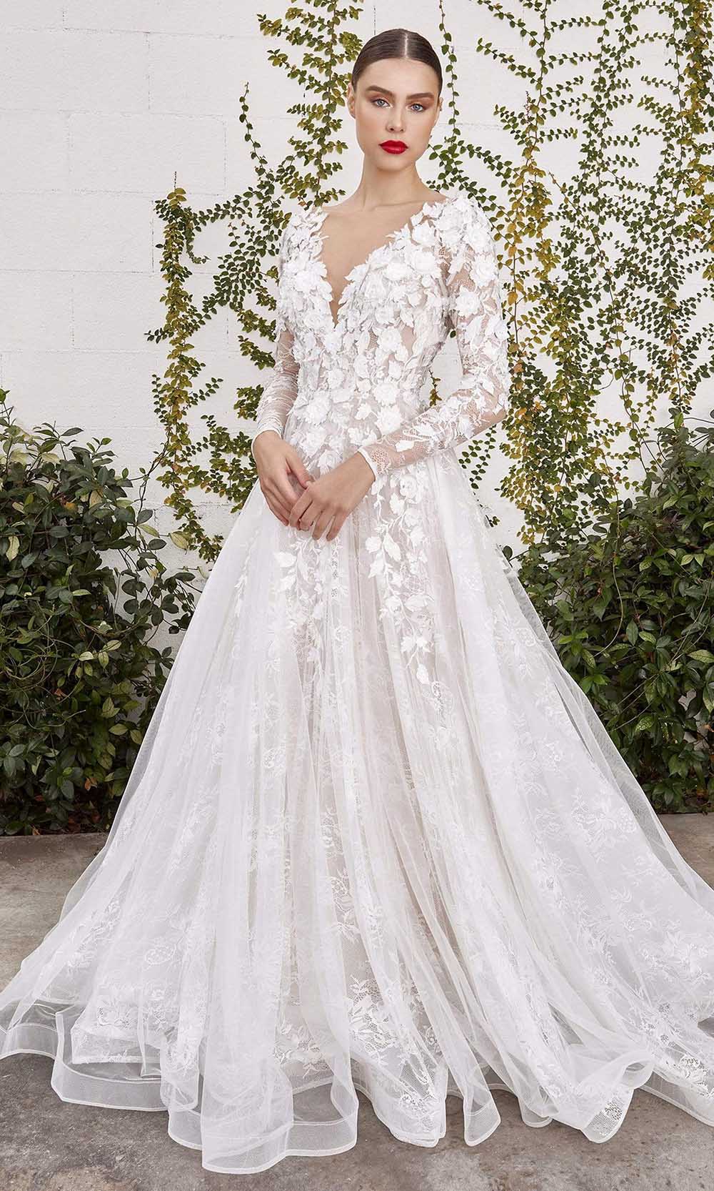 Andrea and Leo A1067WC Prom Dress - Off White/Nude | NewYorkDress Andrea and Leo A1067WC Prom Dress - Off White/Nude | NewYorkDress