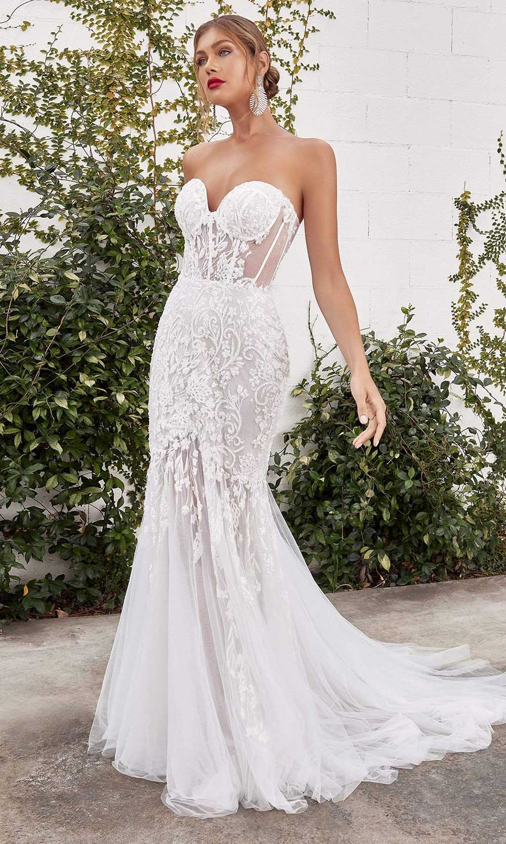 Andrea and Leo - A1068W Beaded Corset Mermaid Bridal Gown Andrea and Leo - A1068W Beaded Corset Mermaid Bridal Gown