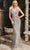 Andrea and Leo A1094 - Sleeveless Sweetheart Mermaid Dress Prom Dresses 2 / Silver