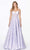 Angela & Alison - 20080 Sweetheart Sequined Corset Bodice Ball Gown Prom Dresses 0 / Lavender