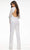 Ashley Lauren - 11077 Fitted High Neck Jumpsuit Evening Dresses