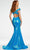 Ashley Lauren - 11107 Crisscross Back Sequin Gown Evening Dresses