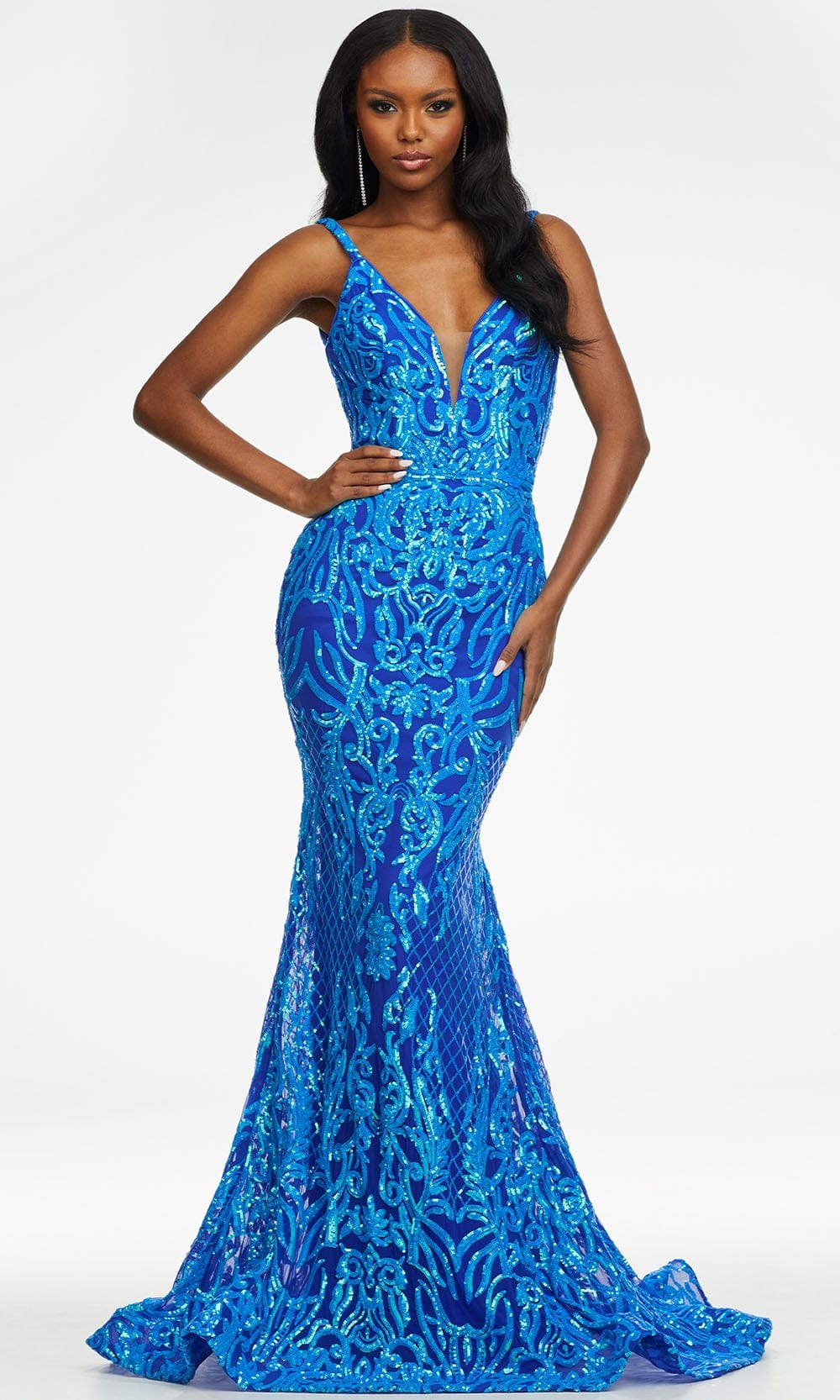 ashley lauren sequin dress ASHLEYlauren Dress 12217