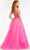 Ashley Lauren - 11146 Embroidered V-Neck Tulle Ballgown Prom Dresses
