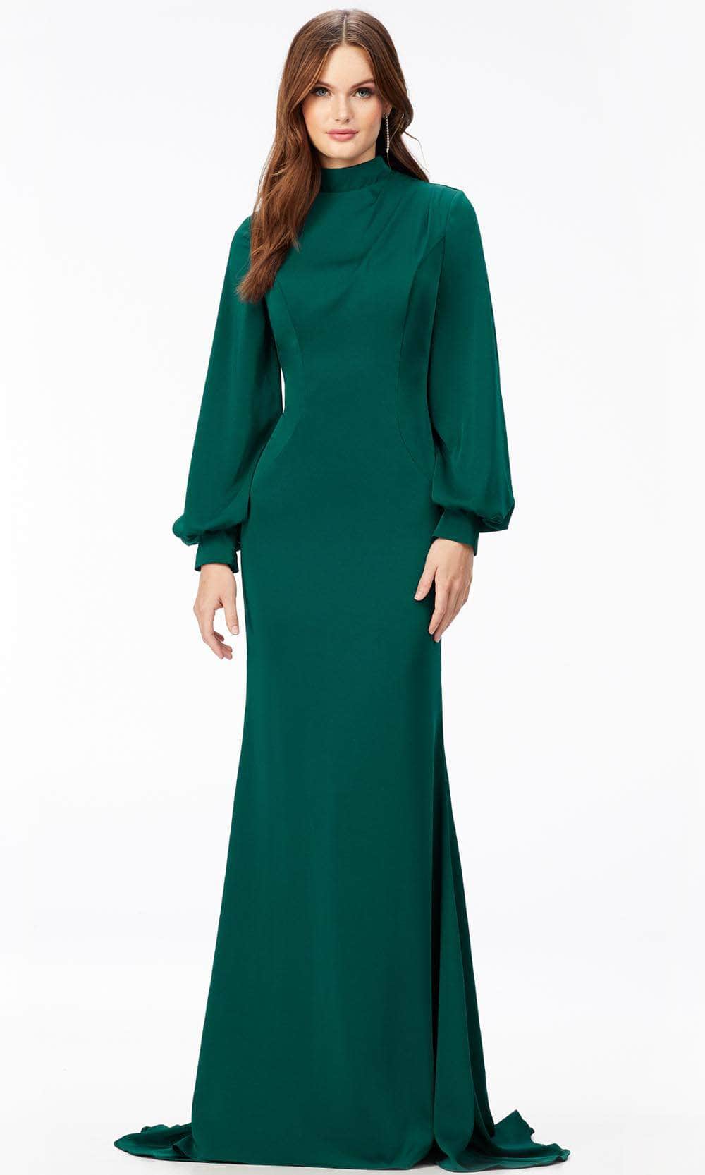 Ashley Lauren 11219 - Balloon Sleeve Long Dress Couture Candy Ashley Lauren 11219 - Balloon Sleeve Long Dress Couture Candy