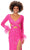Ashley Lauren 11364 - Crisscross Bodice Long Sleeve Evening Gown Special Occasion Dress