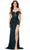 Ashley Lauren 11365 - Leaf Beaded Prom Dress Special Occasion Dress 0 / Nebula Green