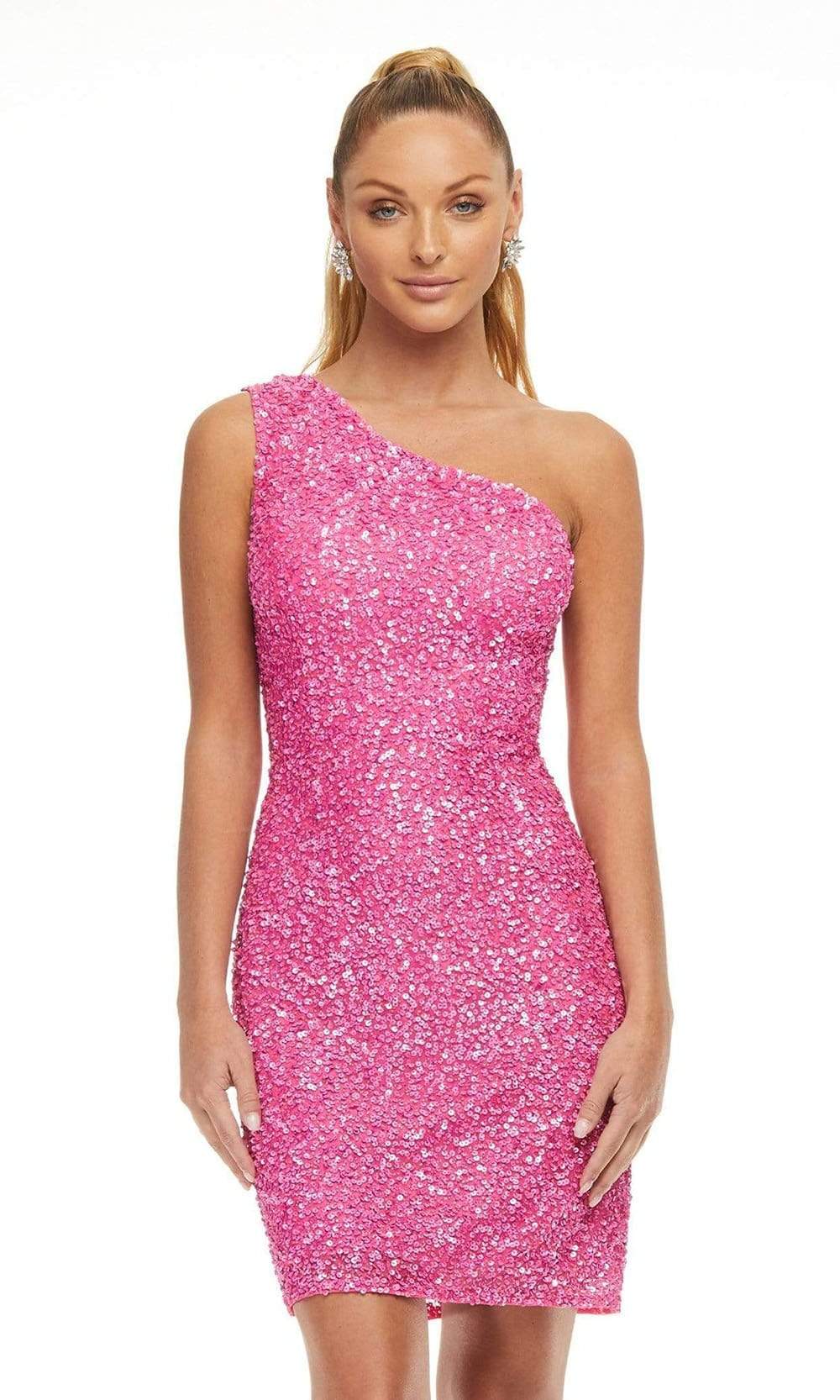 up by ultra pink dress Carly Dress