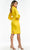 Ashley Lauren - 4487 Long Bishop Sleeve Sheath Dress Homecoming Dresses