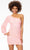 Ashley Lauren 4497 - One Shoulder Long Bishop Sleeve Cocktail Dress Special Occasion Dress