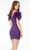 Ashley Lauren 4523 - Off-Shoulder Feathered Cocktail Dress Special Occasion Dress