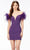 Ashley Lauren 4523 - Off-Shoulder Feathered Cocktail Dress Special Occasion Dress