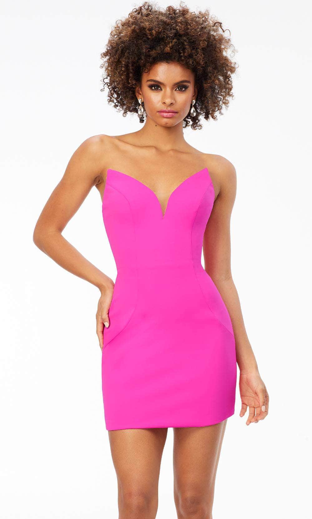 Ashley Lauren 4539 - Edgy Sweetheart Cocktail Dress Ashley Lauren 4539 - Edgy Sweetheart Cocktail Dress