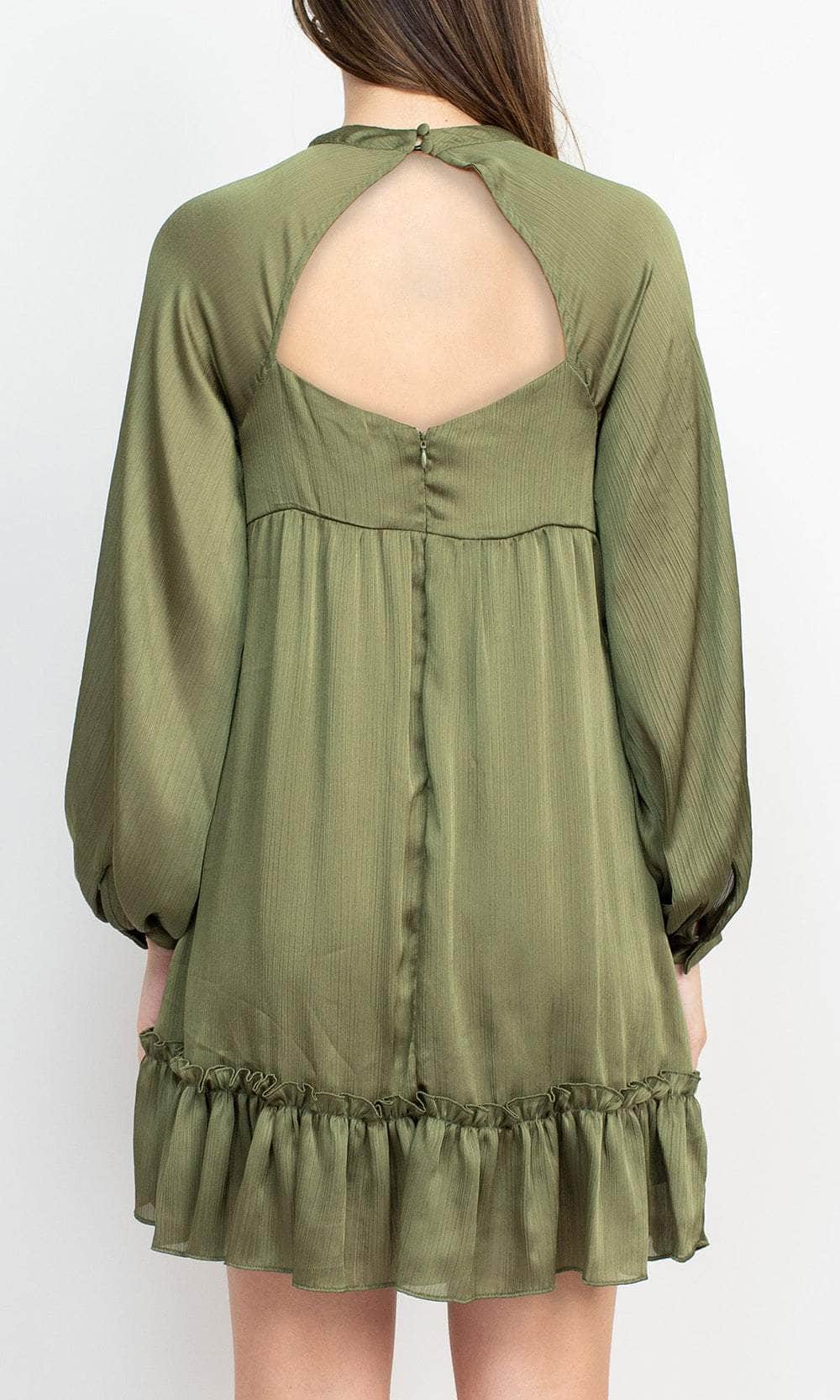 BCBG Generation GU07D64 - Jewel Satin Casual Dress Couture Candy BCBG Generation GU07D64 - Jewel Satin Casual Dress Couture Candy