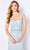 Cameron Blake - 221682 V Neck Lace Full Length Gown Mother of the Bride Dresses