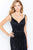 Cameron Blake by Mon Cheri - 120607 Ruched V-Neck Sheath Evening Gown Evening Dresses