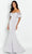 Cameron Blake CB146 - Ruffled Sleeve Mermaid Prom Gown Prom Dresses 4 / Lilac