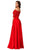 Cecilia Couture - 2143 Straight Across Scallop Long Dress Evening Dresses