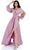 Cecilia Couture 2520 - Open Long Sleeve A-Line Prom Dress Special Occasion Dress 0 / Mauve