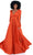 Cecilia Couture 2520 - Open Long Sleeve A-Line Prom Dress Special Occasion Dress
