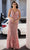 Chic and Holland AN1627 - Sleeveless Bejeweled Prom Dress Prom Dresses 2 / Blush