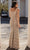 Chic and Holland - HF1582 Sequined Scoop Sheath Dress Special Occasion Dress