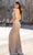 Chic and Holland - HF1600 V Neck Beaded Sheath Long Dress Special Occasion Dress