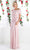 Cinderella Divine - 3813 Off-Shoulder Ruched Bodice Drop Waist Gown Mother of the Bride Dresses